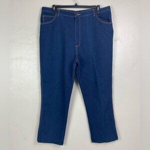 Vtg 80s Gitano Women's Jeans 38x28 ACTUAL MEASUREMENTS medium wash